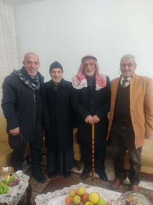 رئيس الجمعية يتواصل مع رؤساء الجمعيات 